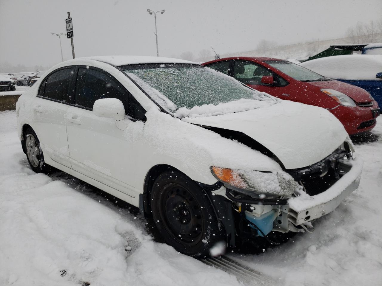 Photo 1 from auction – 2007 HONDA CIVIC LX with VIN 1HGFA16587L065933