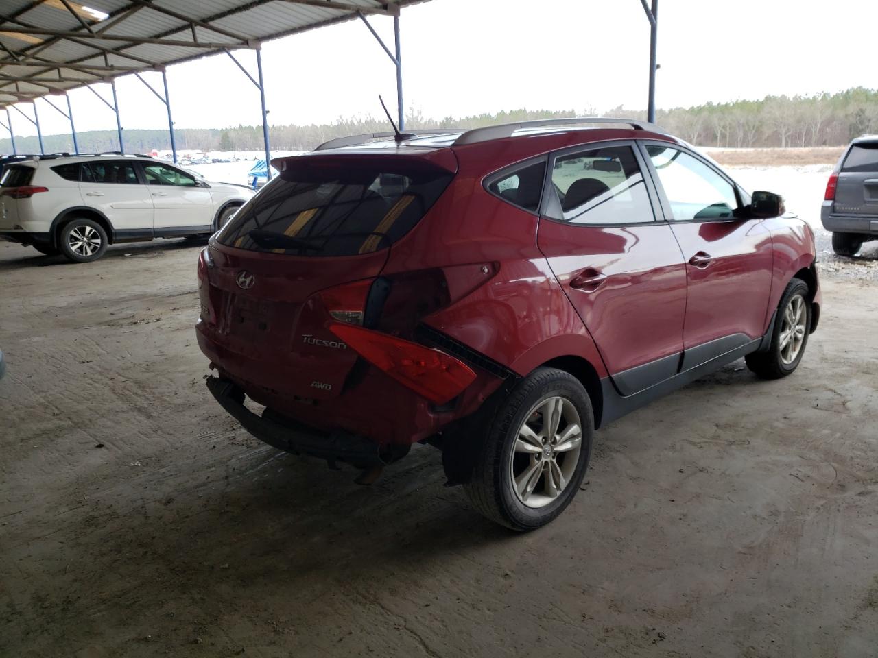 Photo 4 from auction – 2012 HYUNDAI TUCSON GLS with VIN KM8JUCAC2CU542048