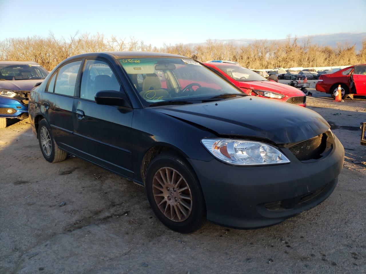 HONDA CIVIC LX 2005 with VIN 2HGES16535H613646 - Photo from auction