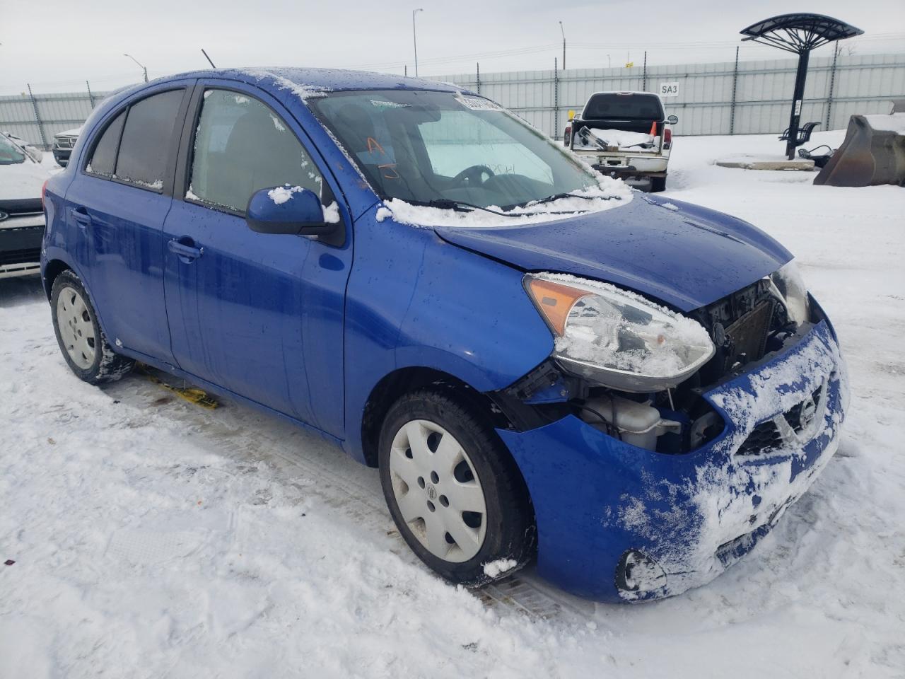 NISSAN MICRA 2015 with VIN 3N1CK3CP3FL244659 - Photo from auction