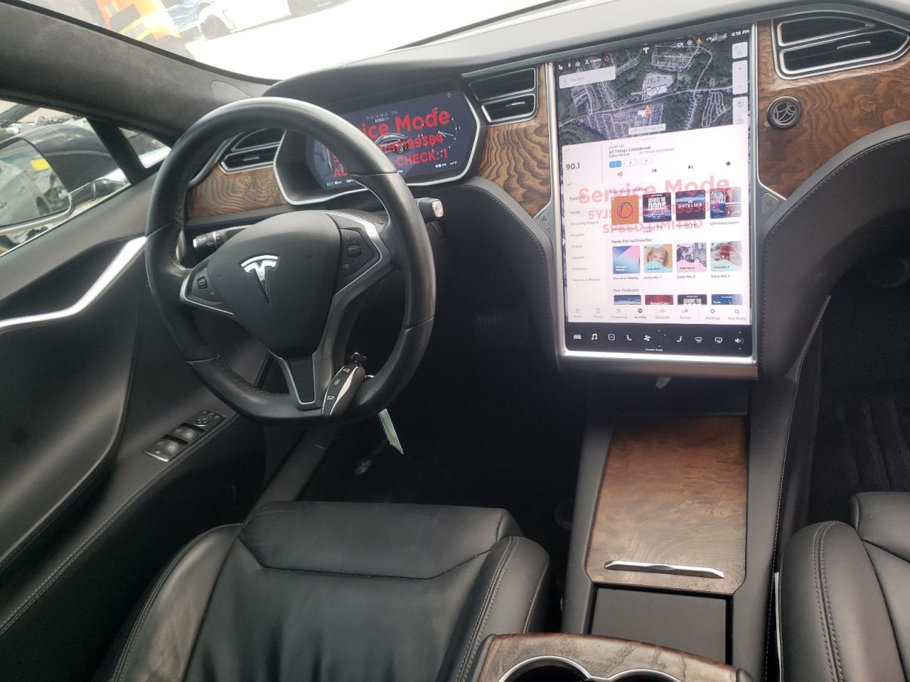 Photo 9 from auction – 2017 TESLA MODEL S with VIN 5YJSA1E21HF199384