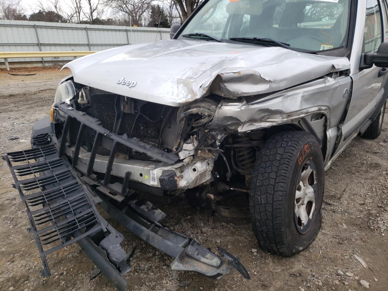 Photo 9 from auction – 2006 JEEP LIBERTY with VIN 1J4GL48K96W231224
