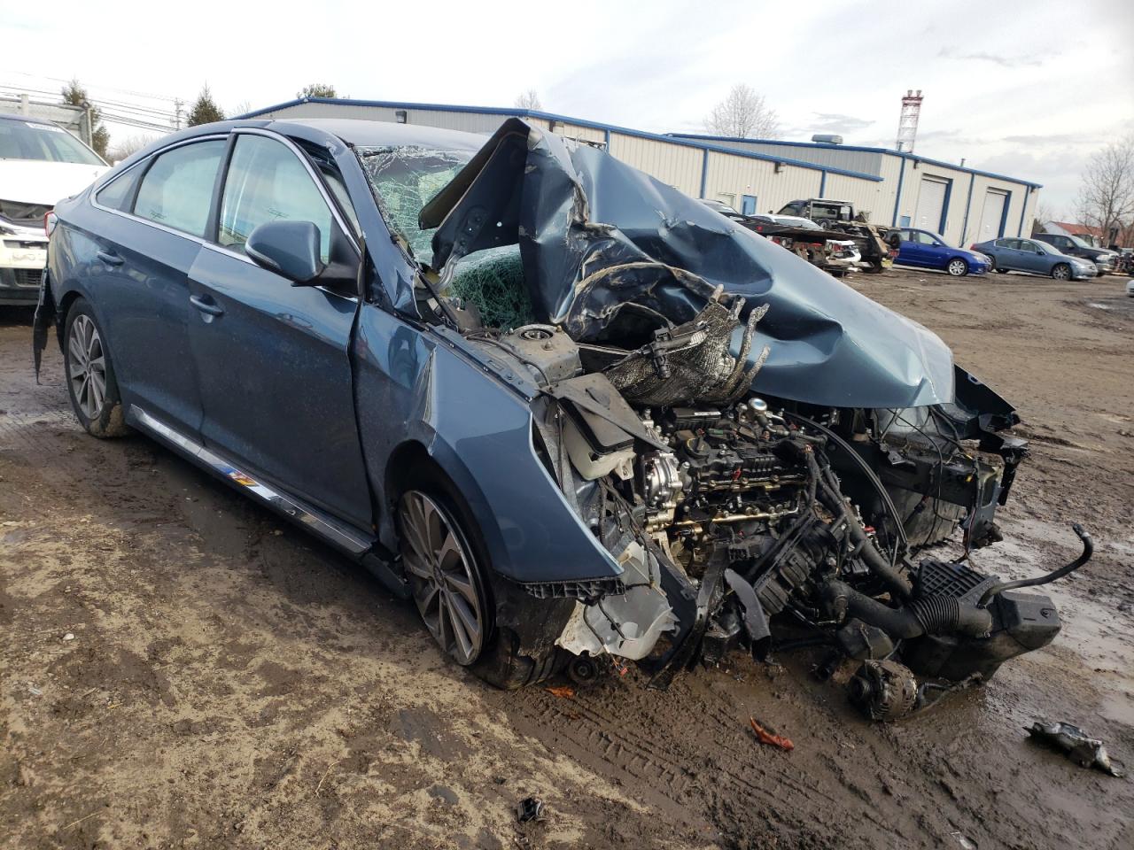Photo 1 from auction – 2016 HYUNDAI SONATA SPO with VIN 5NPE34AF3GH267072