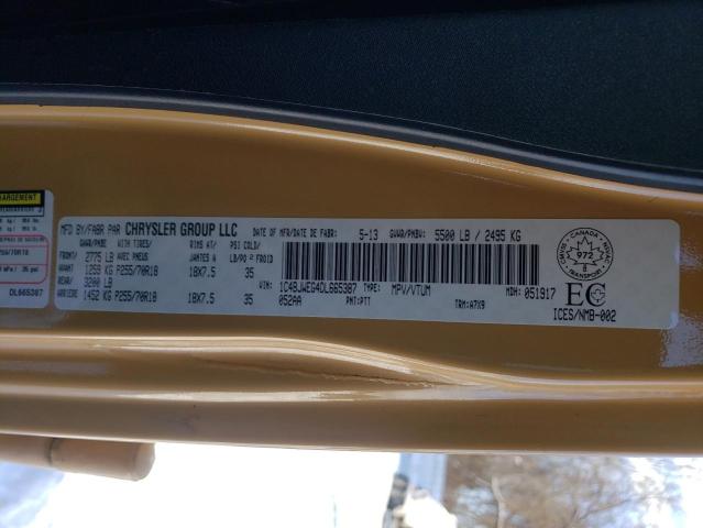 Photo 10 from auction – 2013 JEEP WRANGLER U with VIN 1C4BJWEG4DL665387