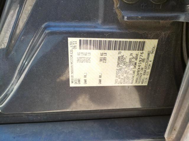 Photo 10 from auction – 2012 NISSAN ALTIMA BAS with VIN 1N4AL2AP8CN459776
