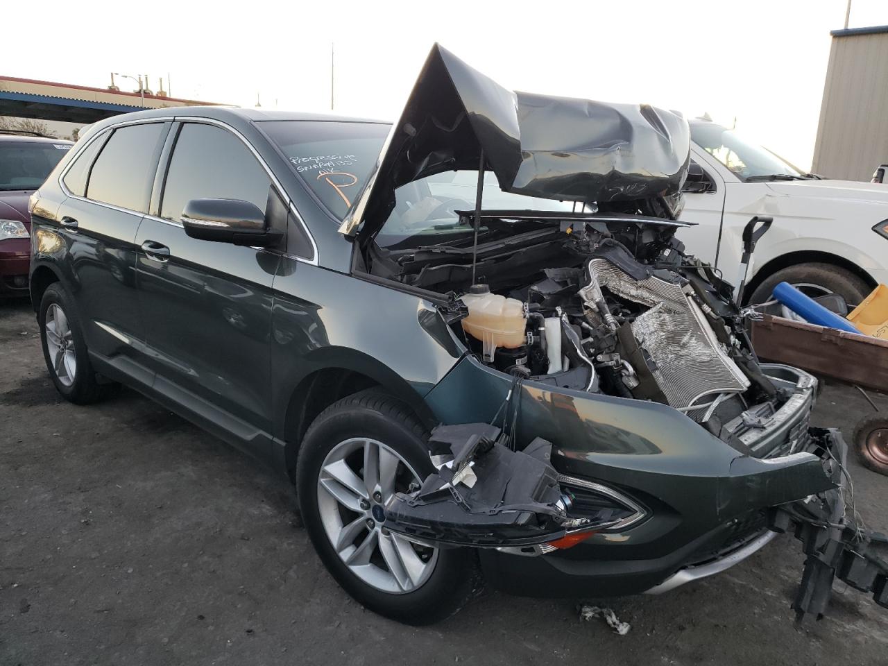 FORD EDGE SEL 2015 with VIN 2FMTK3J98FBB13011 - Photo from auction