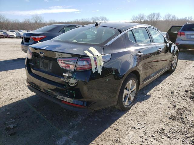 Photo 4 from auction – 2014 KIA OPTIMA HYB with VIN KNAGM4AD2E5062552