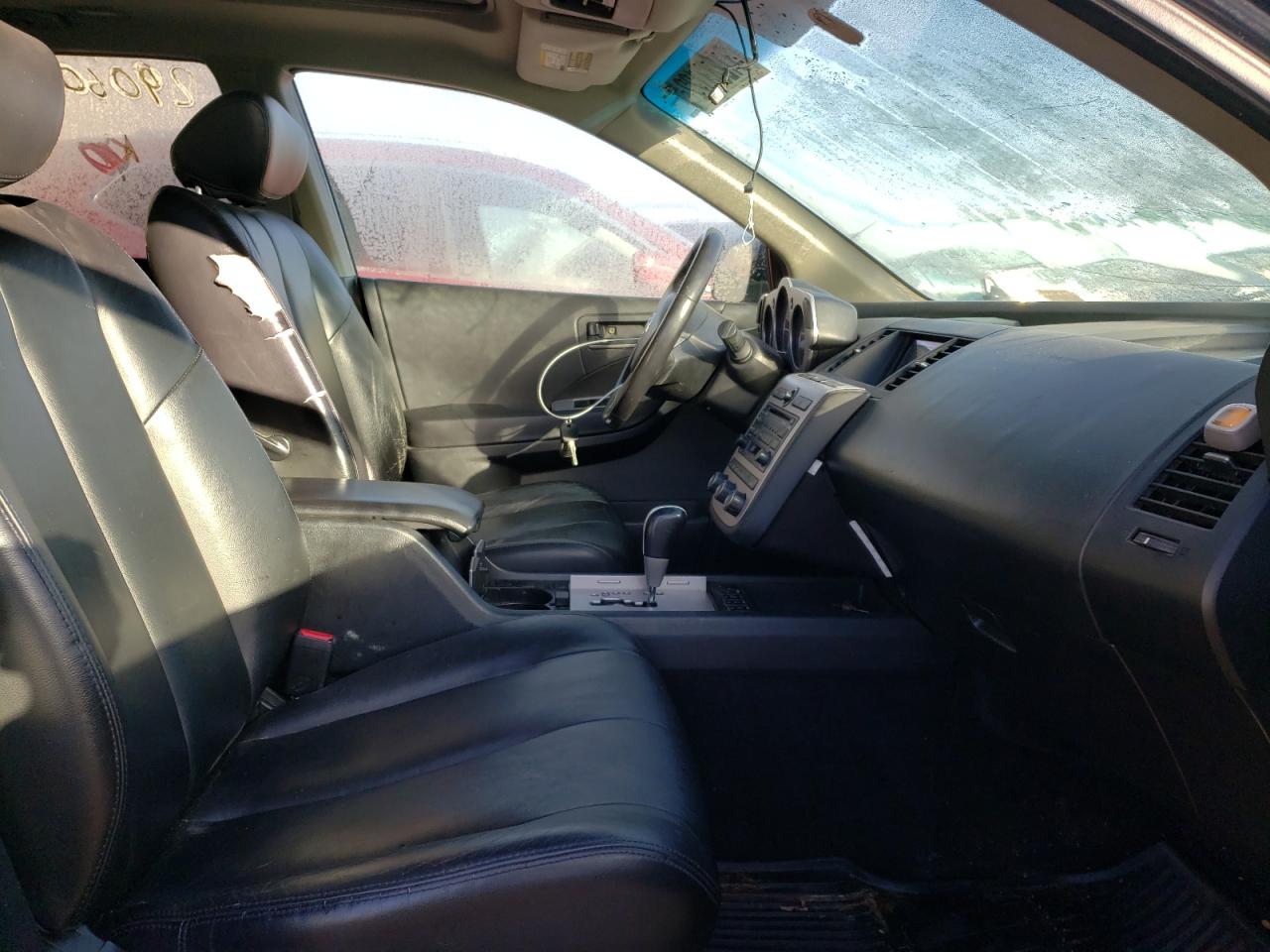 Photo 5 from auction – 2003 NISSAN MURANO SL with VIN JN8AZ08W83W225856