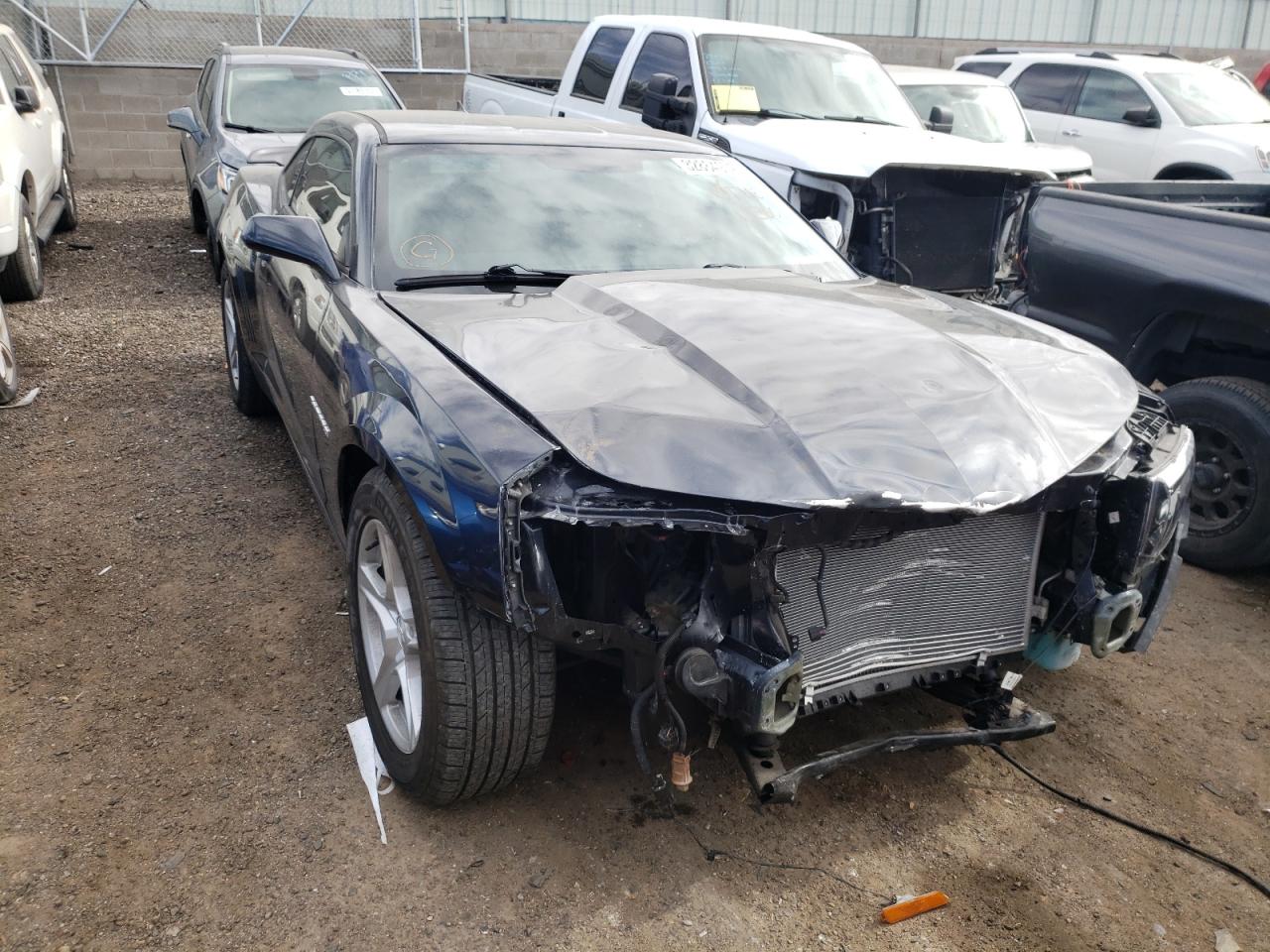 Photo 9 from auction – 2014 CHEVROLET CAMARO LS with VIN 2G1FA1E30E9321817