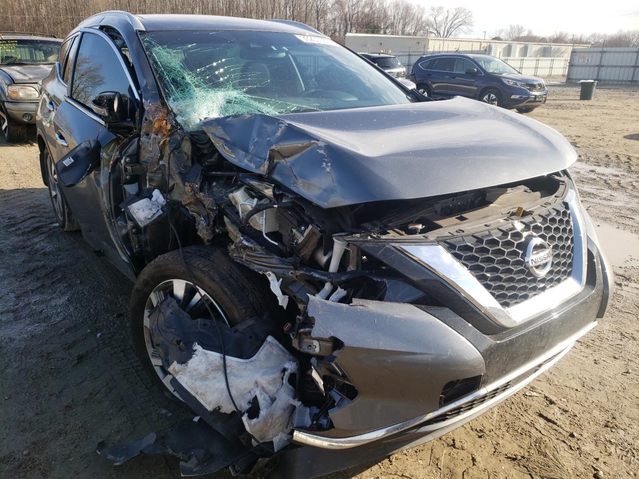 NISSAN MURANO SL 2020 with VIN 5N1AZ2CJ4LN106965 - Photo from auction