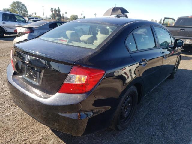 Photo 4 from auction – 2012 HONDA CIVIC LX with VIN 19XFB2F57CE356122