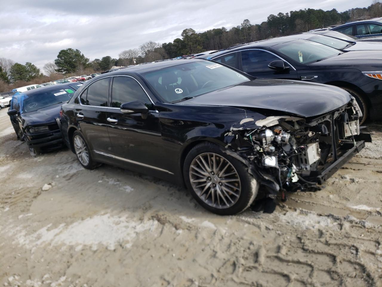 LEXUS LS 460 2010 with VIN JTHBL5EF5A5094776 - Photo from auction