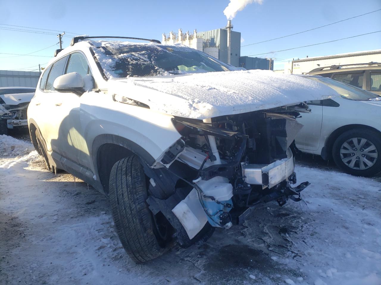 HYUNDAI SANTA FE S 2022 with VIN 5NMS2DAJ2NH410159 - Photo from auction