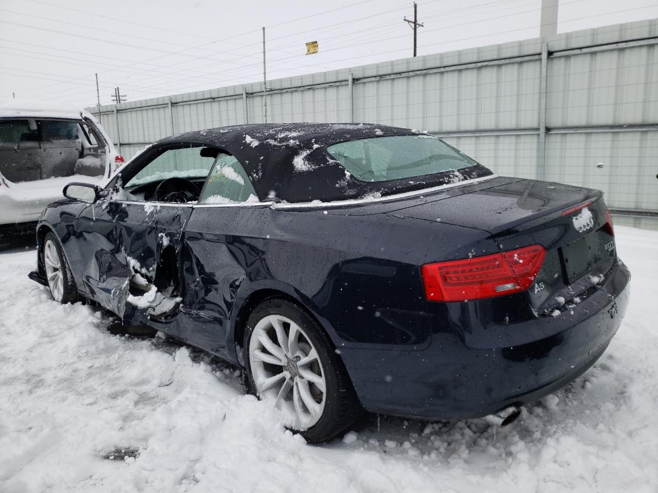 Photo 3 from auction – 2013 AUDI A5 PREMIUM with VIN WAULFAFH3DN011451