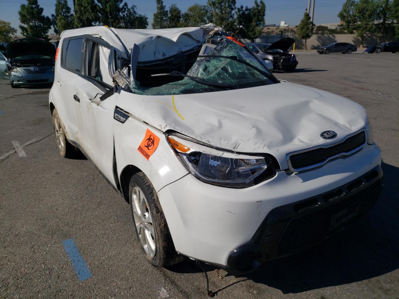 KIA SOUL + 2016 with VIN KNDJP3A58G7324178 - Photo from auction