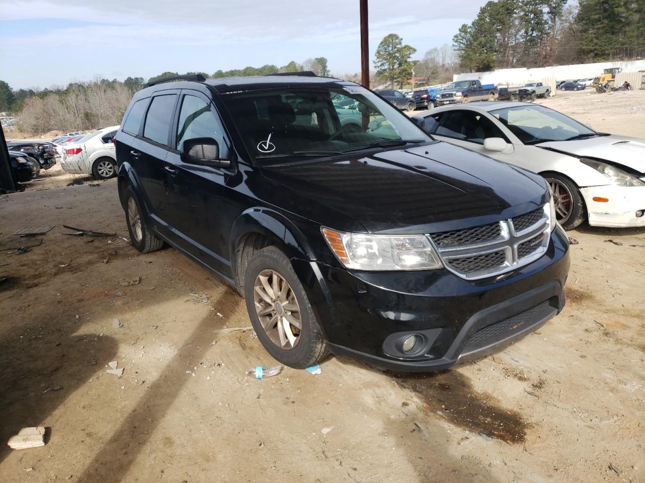DODGE JOURNEY SX 2014 with VIN 3C4PDCBG0ET108207 - Photo from auction