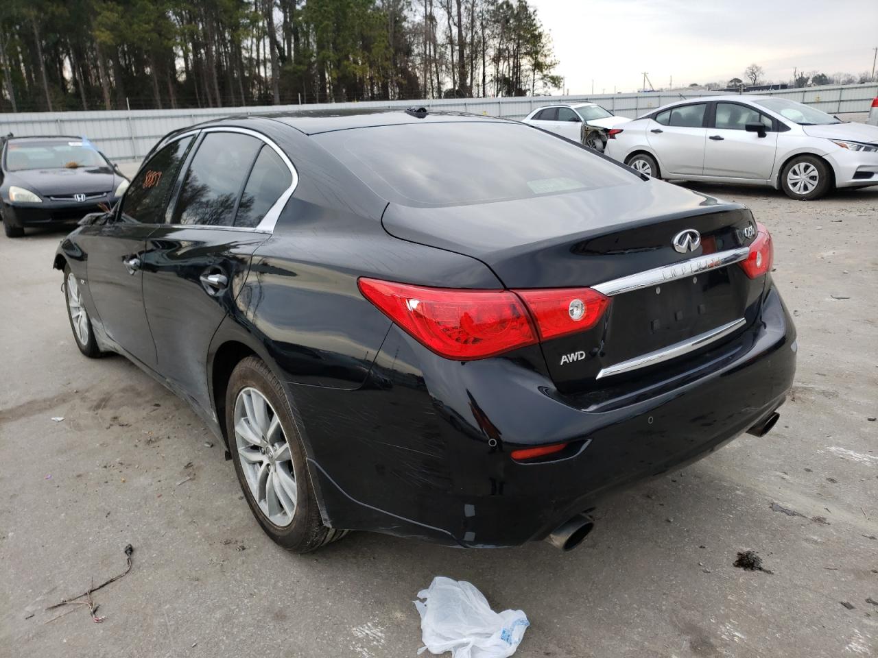 Photo 3 from auction – 2016 INFINITI Q50 PREMIU with VIN JN1EV7AR7GM342189