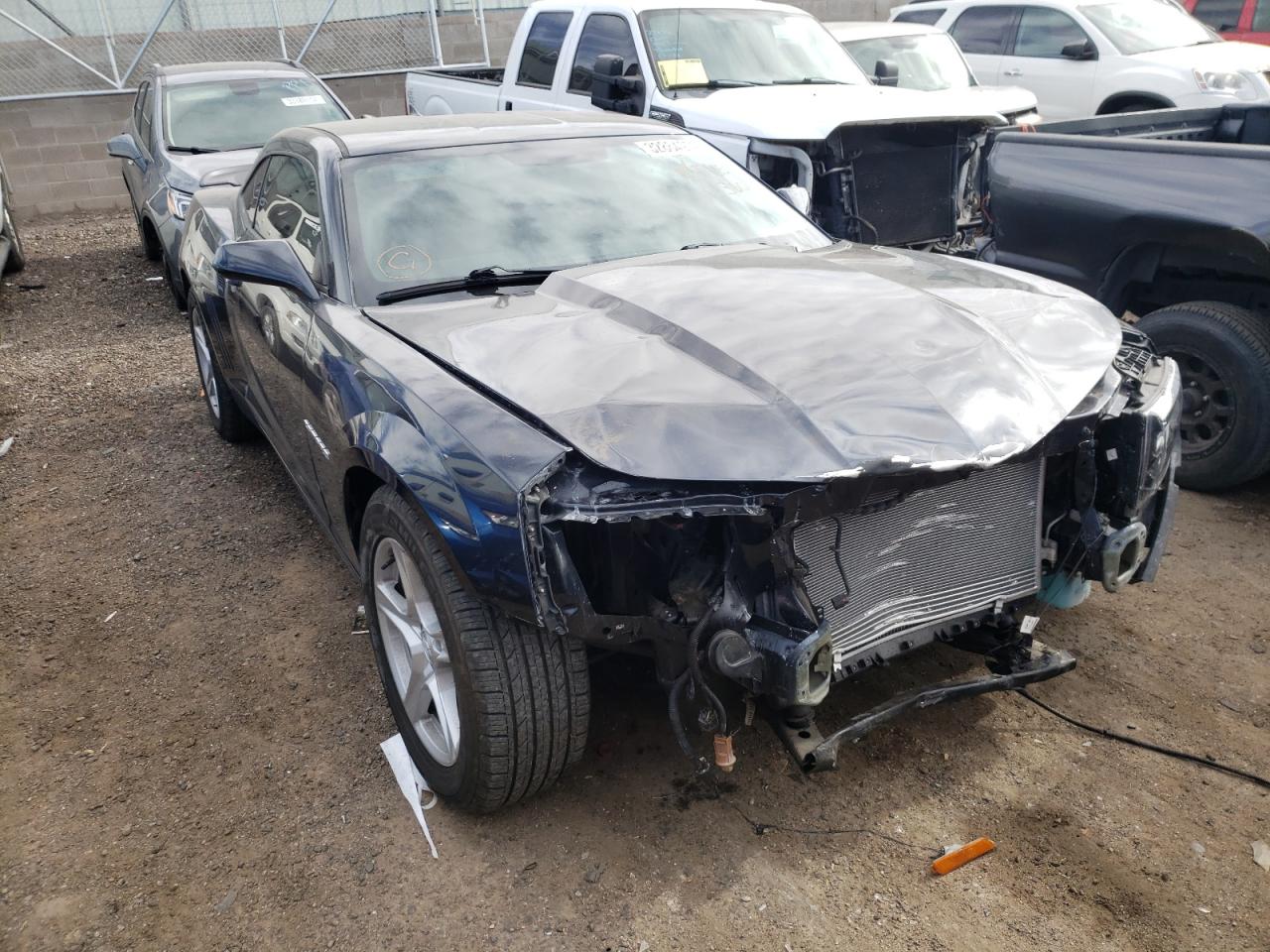 CHEVROLET CAMARO LS 2014 with VIN 2G1FA1E30E9321817 - Photo from auction