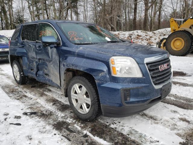 GMC TERRAIN SL 2016 with VIN 2GKFLSEK0G6330668 - Photo from auction