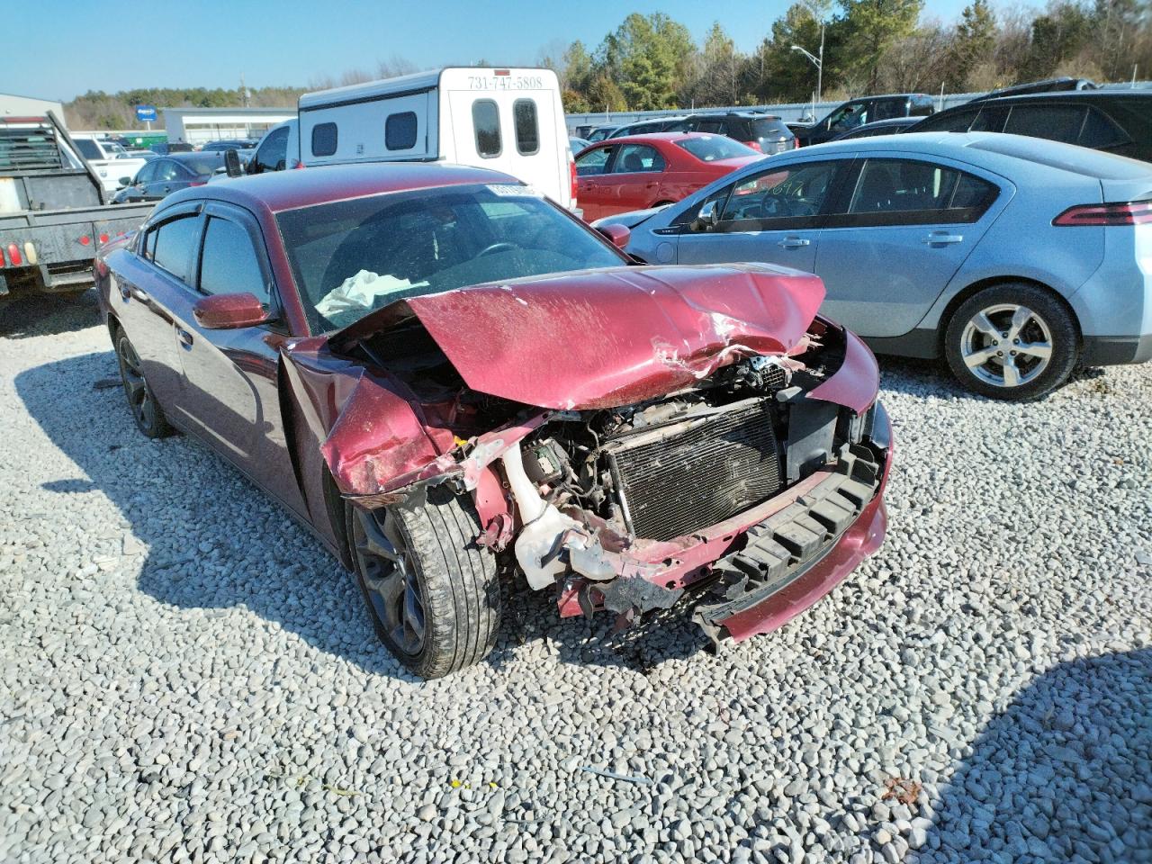 Photo 1 from auction – 2017 DODGE CHARGER SX with VIN 2C3CDXHG5HH612055
