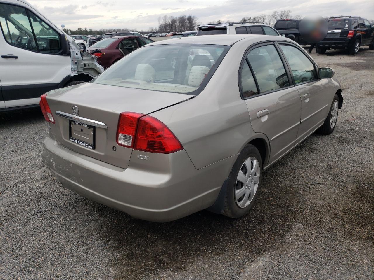 Photo 4 from auction – 2003 HONDA CIVIC with VIN 1HGES26843L011015