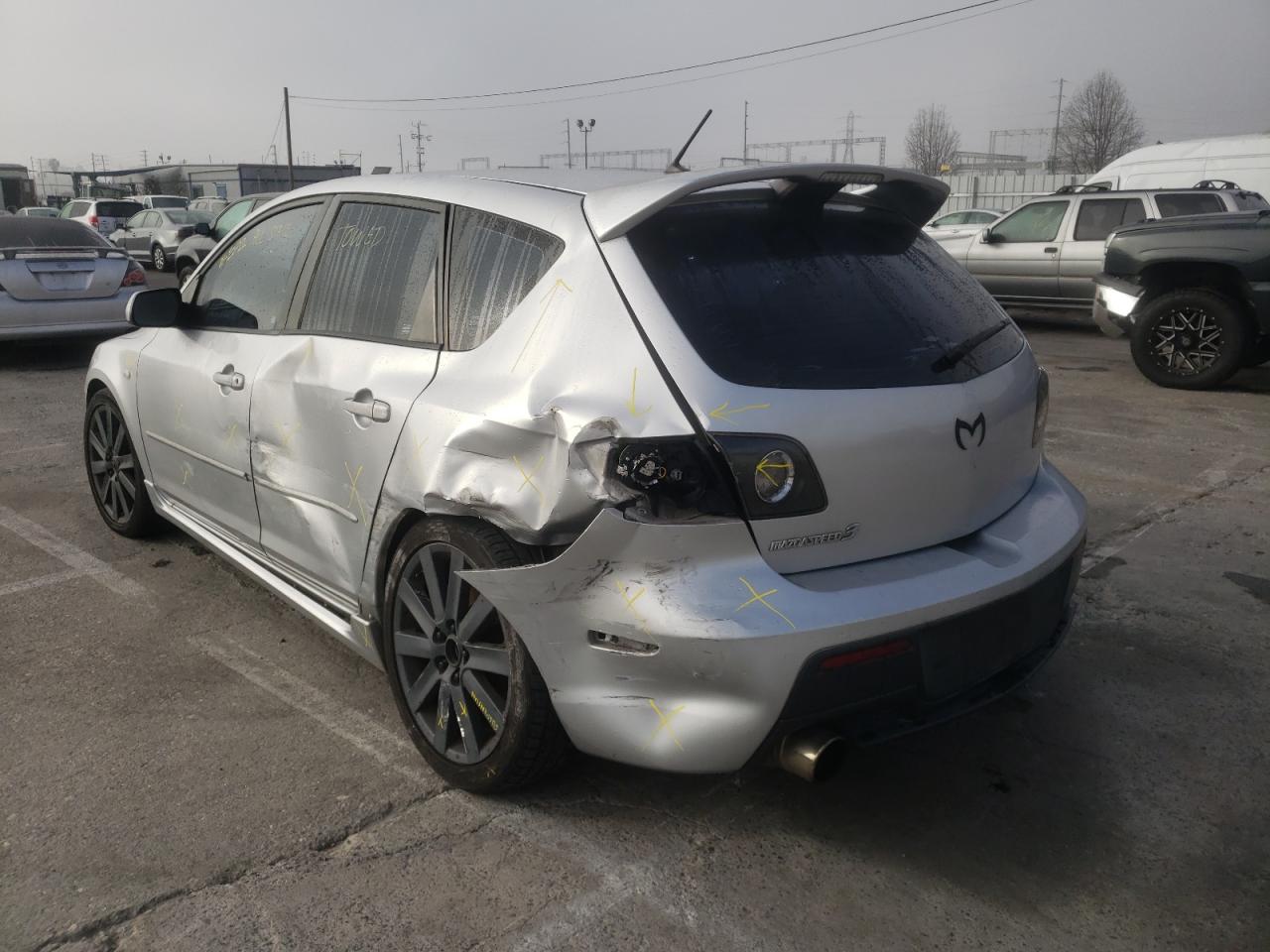 Photo 3 from auction – 2007 MAZDA SPEED 3 with VIN JM1BK34L471697279