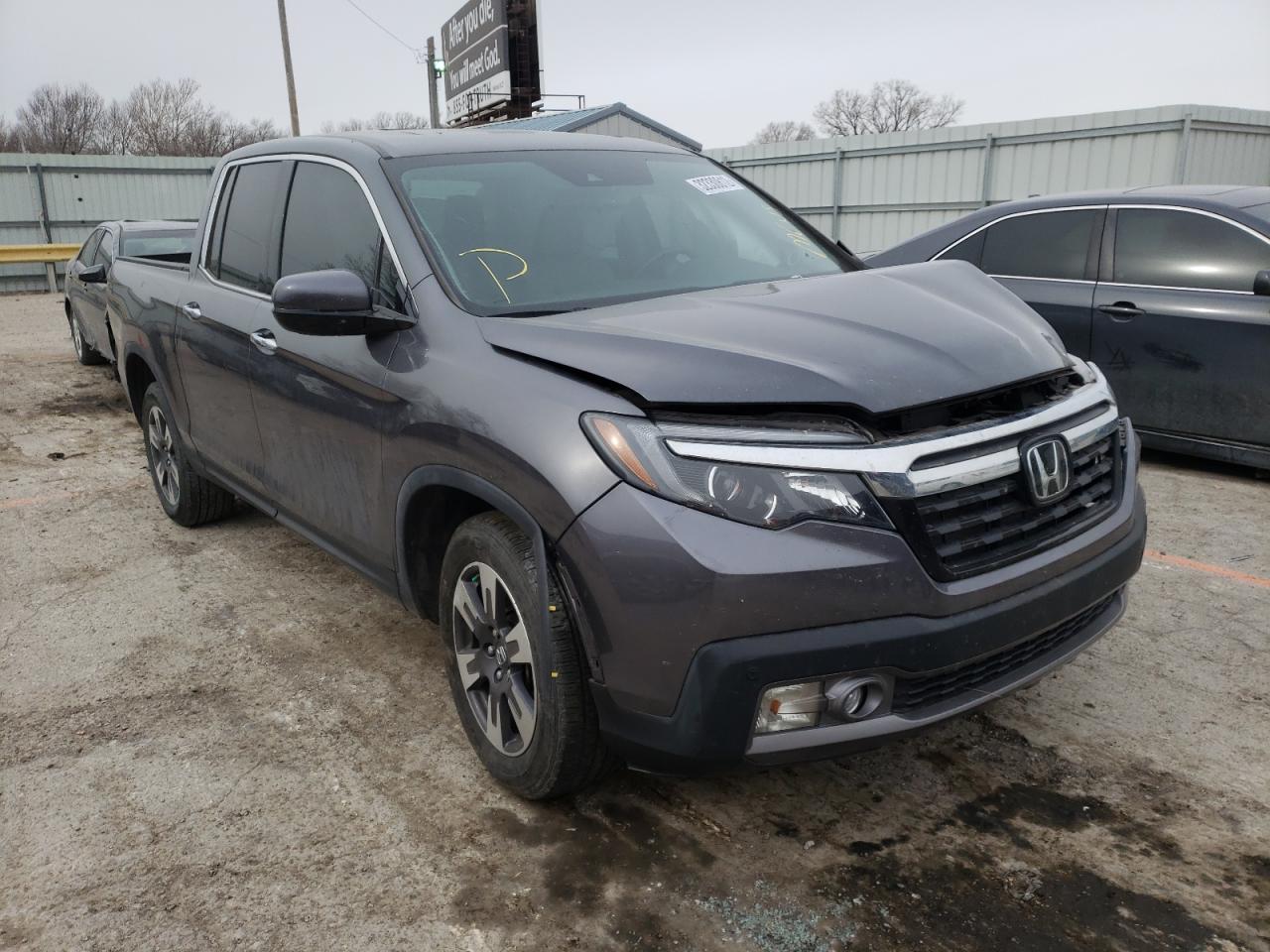 HONDA RIDGELINE 2018 with VIN 5FPYK3F77JB007234 - Photo from auction