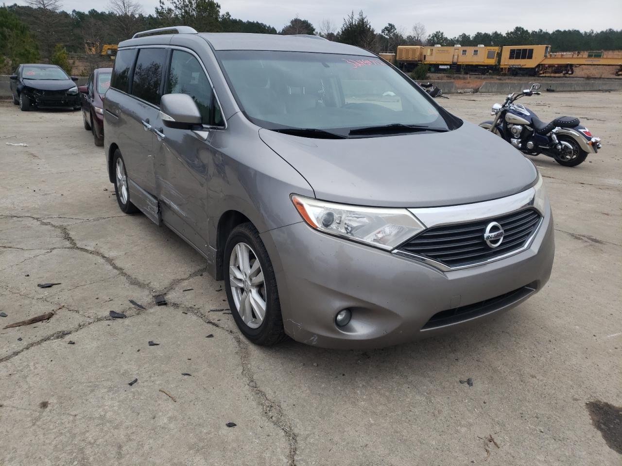 NISSAN QUEST S 2011 with VIN JN8AE2KP0B9002944 - Photo from auction
