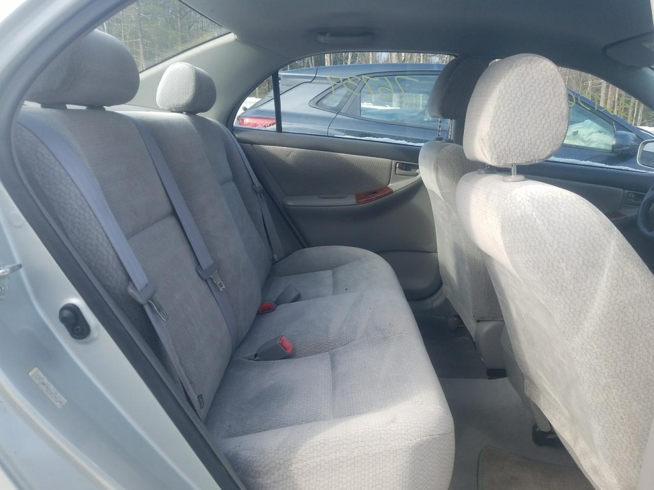 Photo 6 from auction – 2004 TOYOTA COROLLA CE with VIN 2T1BR38EX4C182706
