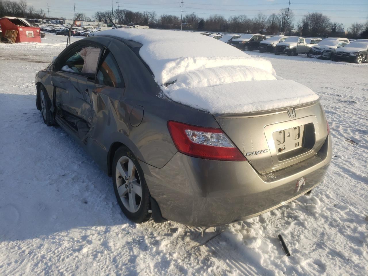 Photo 3 from auction – 2007 HONDA CIVIC EX with VIN 2HGFG12897H523751