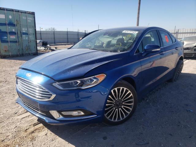 Photo 2 from auction – 2017 FORD FUSION SE with VIN 3FA6P0HD6HR379343