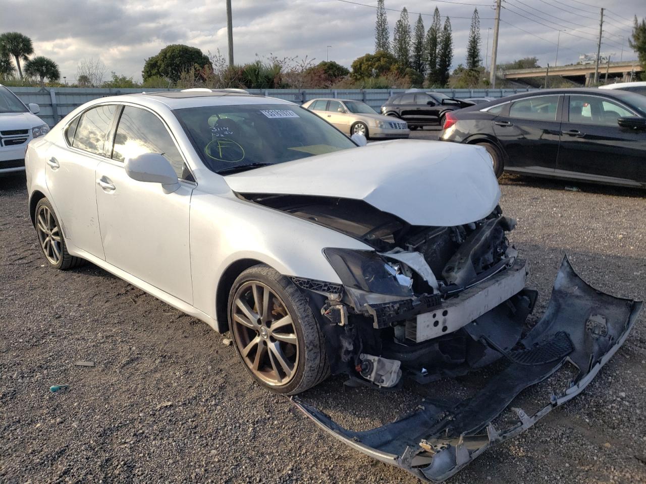 LEXUS IS 250 2008 with VIN JTHBK262782073114 - Photo from auction