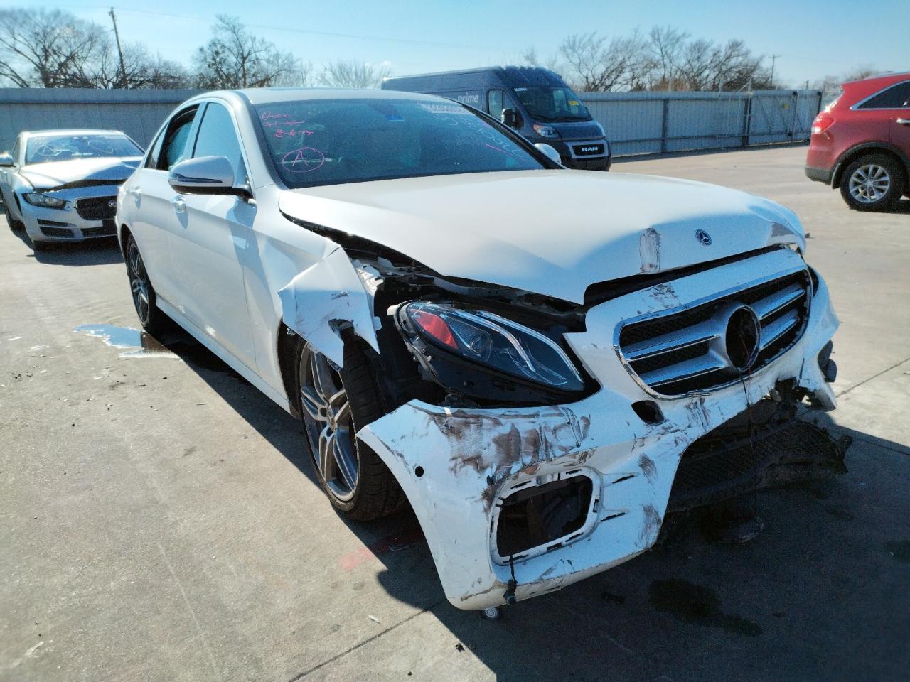 MERCEDES-BENZ E 300 2018 with VIN WDDZF4JB2JA349076 - Photo from auction