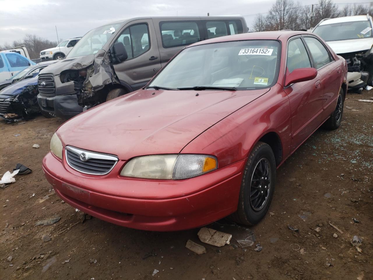 Photo 2 from auction – 1998 MAZDA 626 DX with VIN 1YVGF22C6W5732963
