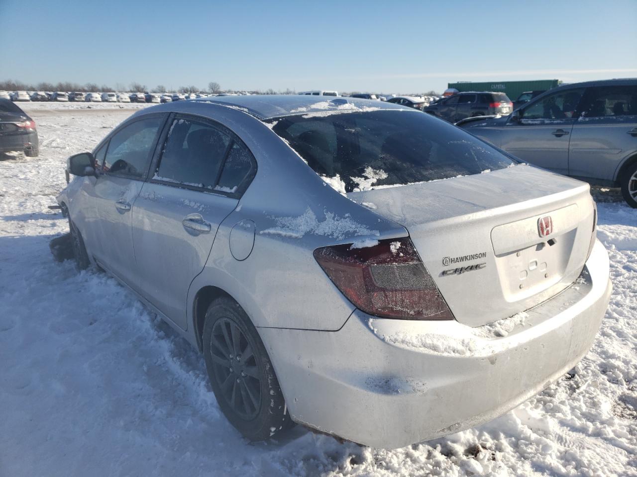 Photo 3 from auction – 2012 HONDA CIVIC EX with VIN 19XFB2F83CE014161