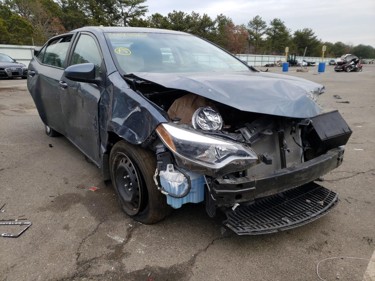 TOYOTA COROLLA L 2016 with VIN 2T1BURHE8GC743149 - Photo from auction