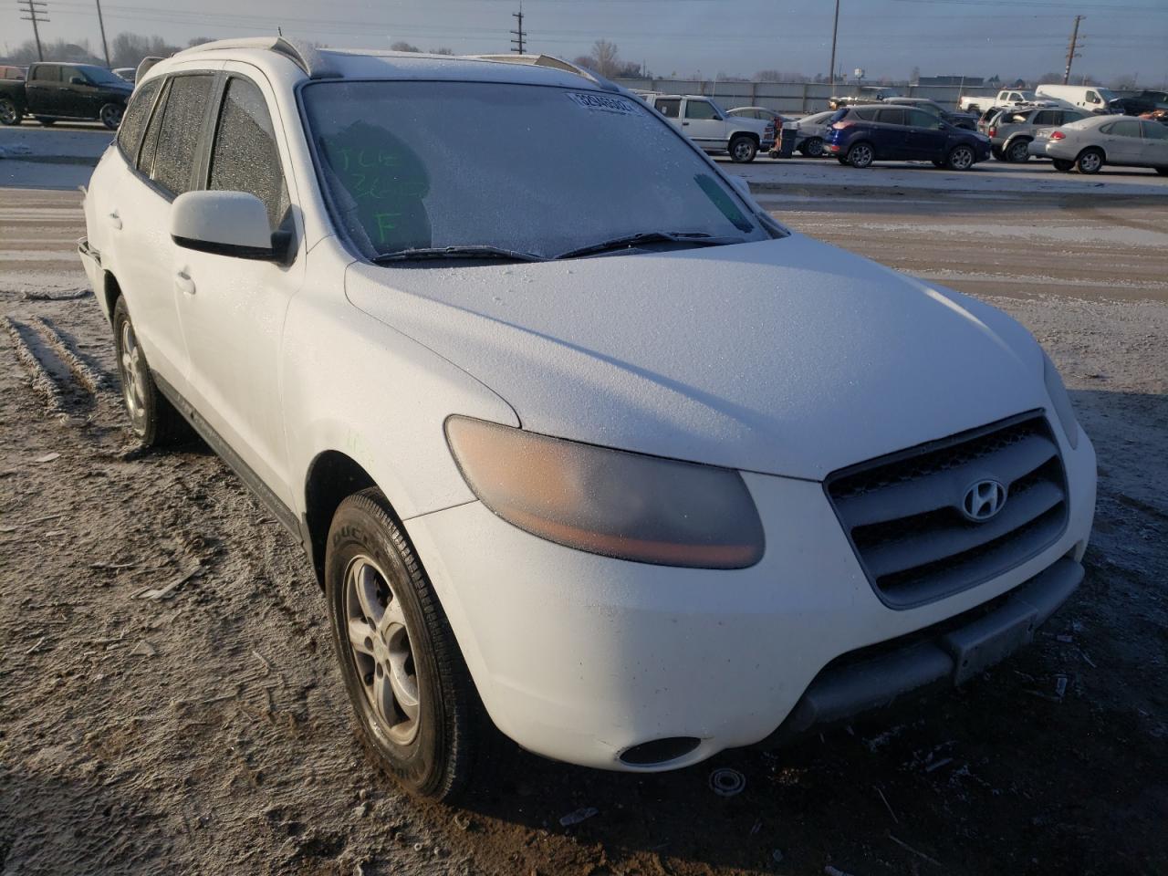 HYUNDAI SANTA FE G 2008 with VIN 5NMSG13D38H164427 - Photo from auction