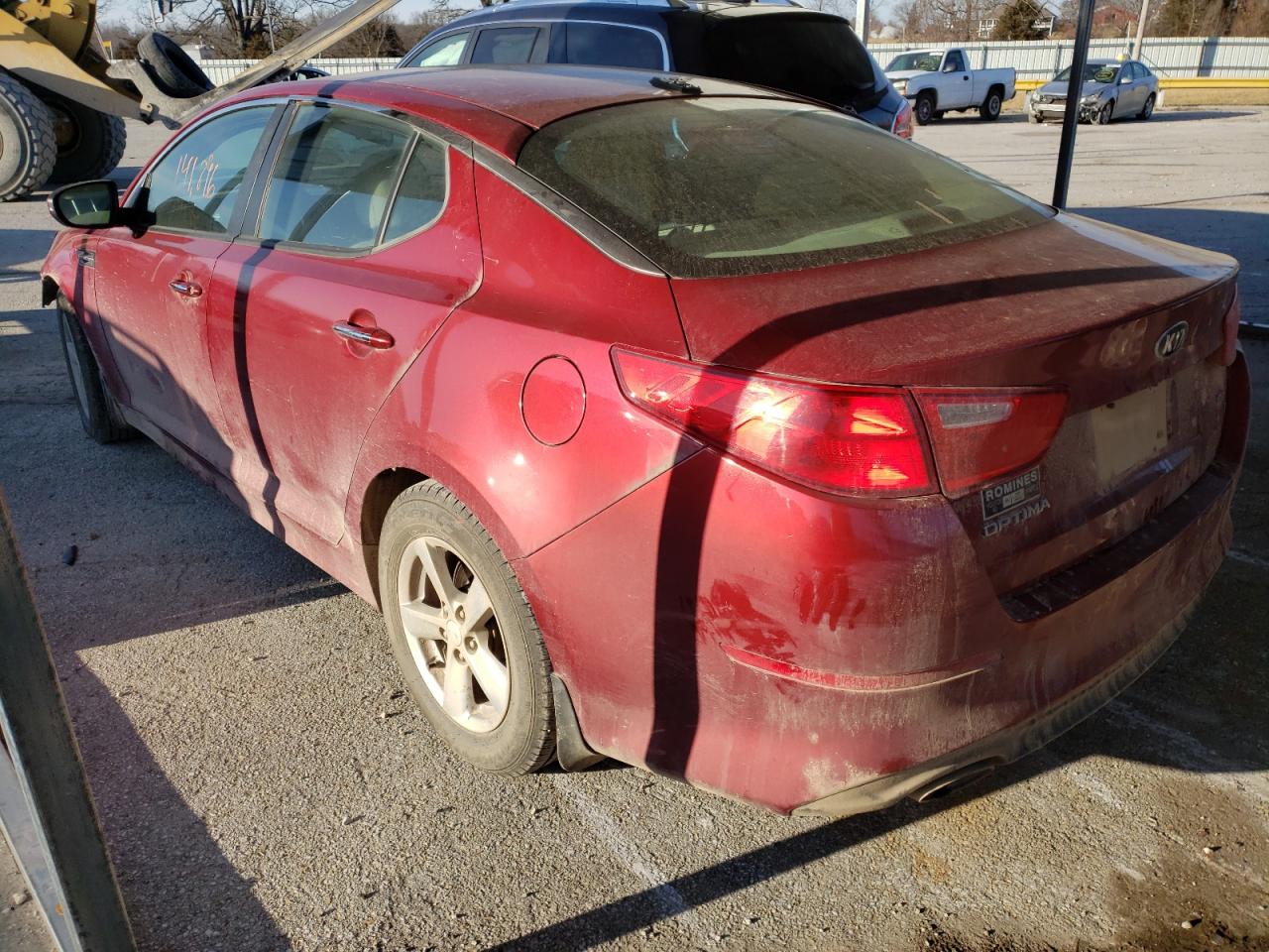 Photo 3 from auction – 2015 KIA OPTIMA LX with VIN 5XXGM4A7XFG426520