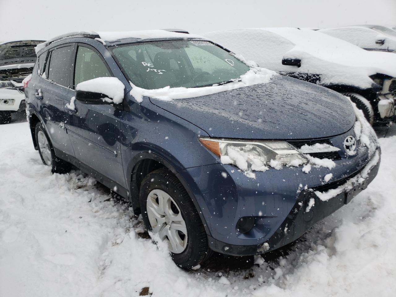 TOYOTA RAV4 LE 2014 with VIN JTMBFREVXED094615 - Photo from auction