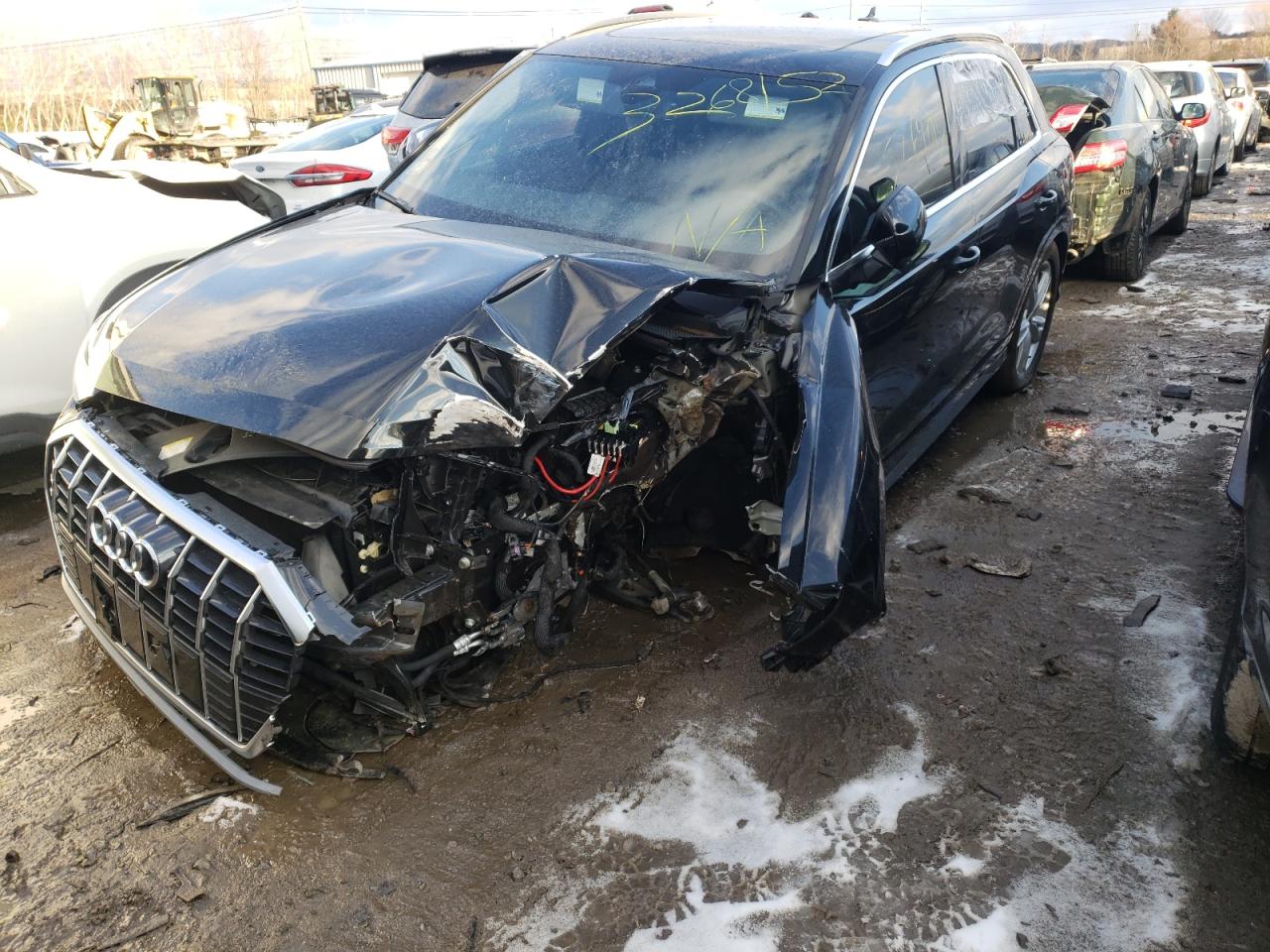 Photo 2 from auction – 2021 AUDI Q3 PREMIUM with VIN WA1EECF37M1141572