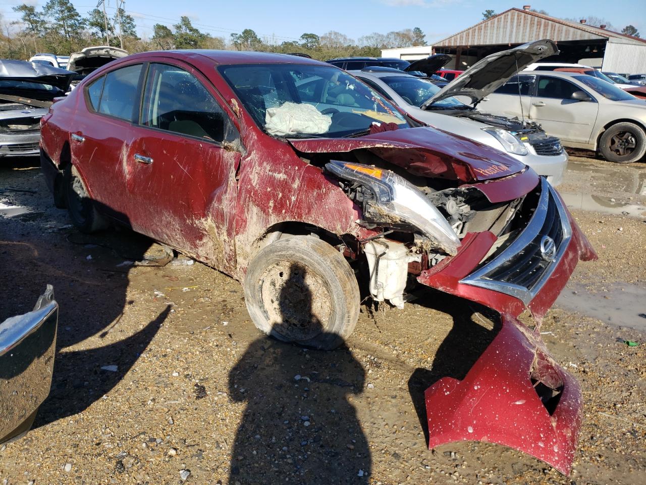 NISSAN VERSA S 2017 with VIN 3N1CN7APXHL881116 - Photo from auction