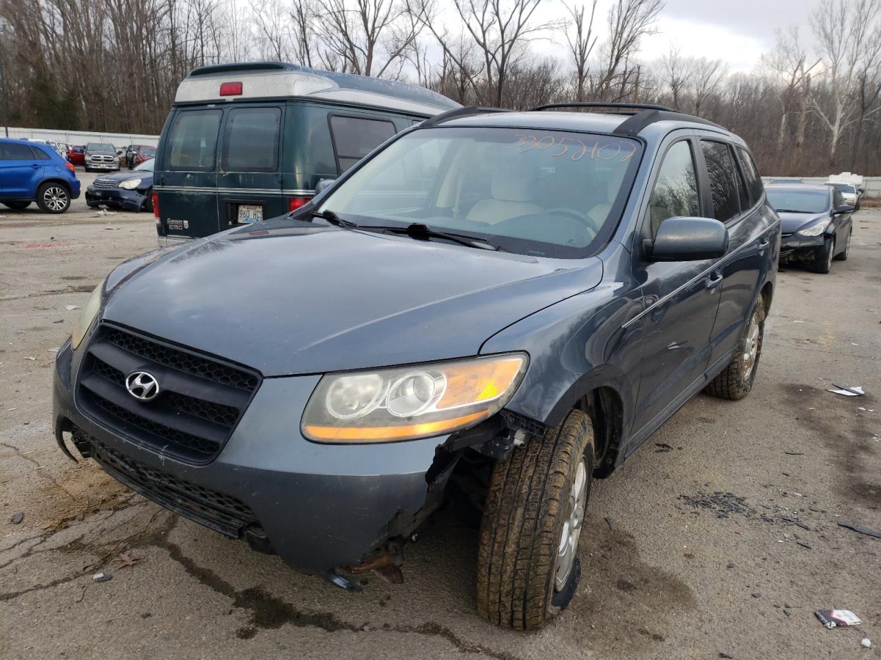 Photo 2 from auction – 2008 HYUNDAI SANTA FE G with VIN 5NMSG73D98H185222