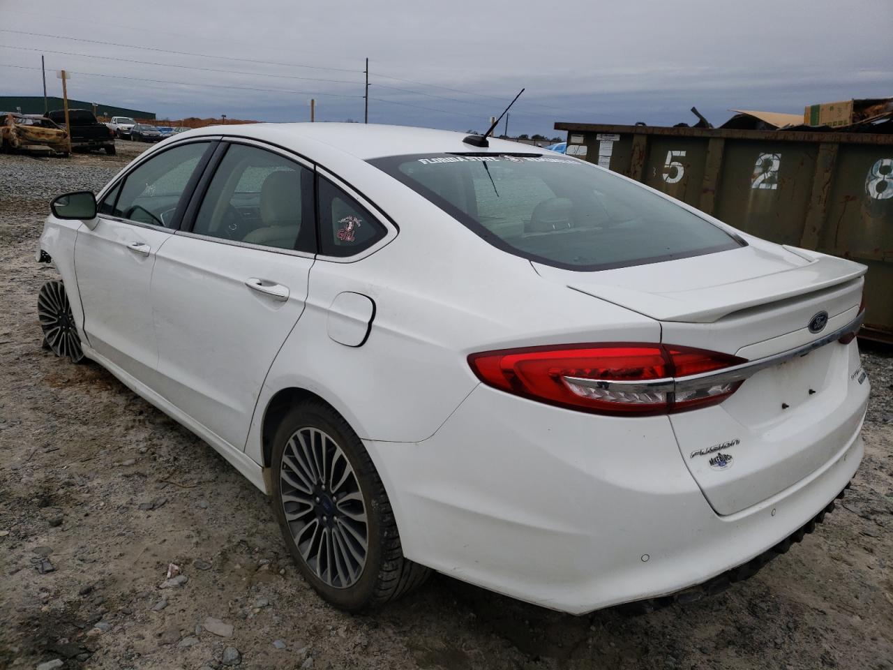 Photo 3 from auction – 2018 FORD FUSION TIT with VIN 3FA6P0D90JR131533