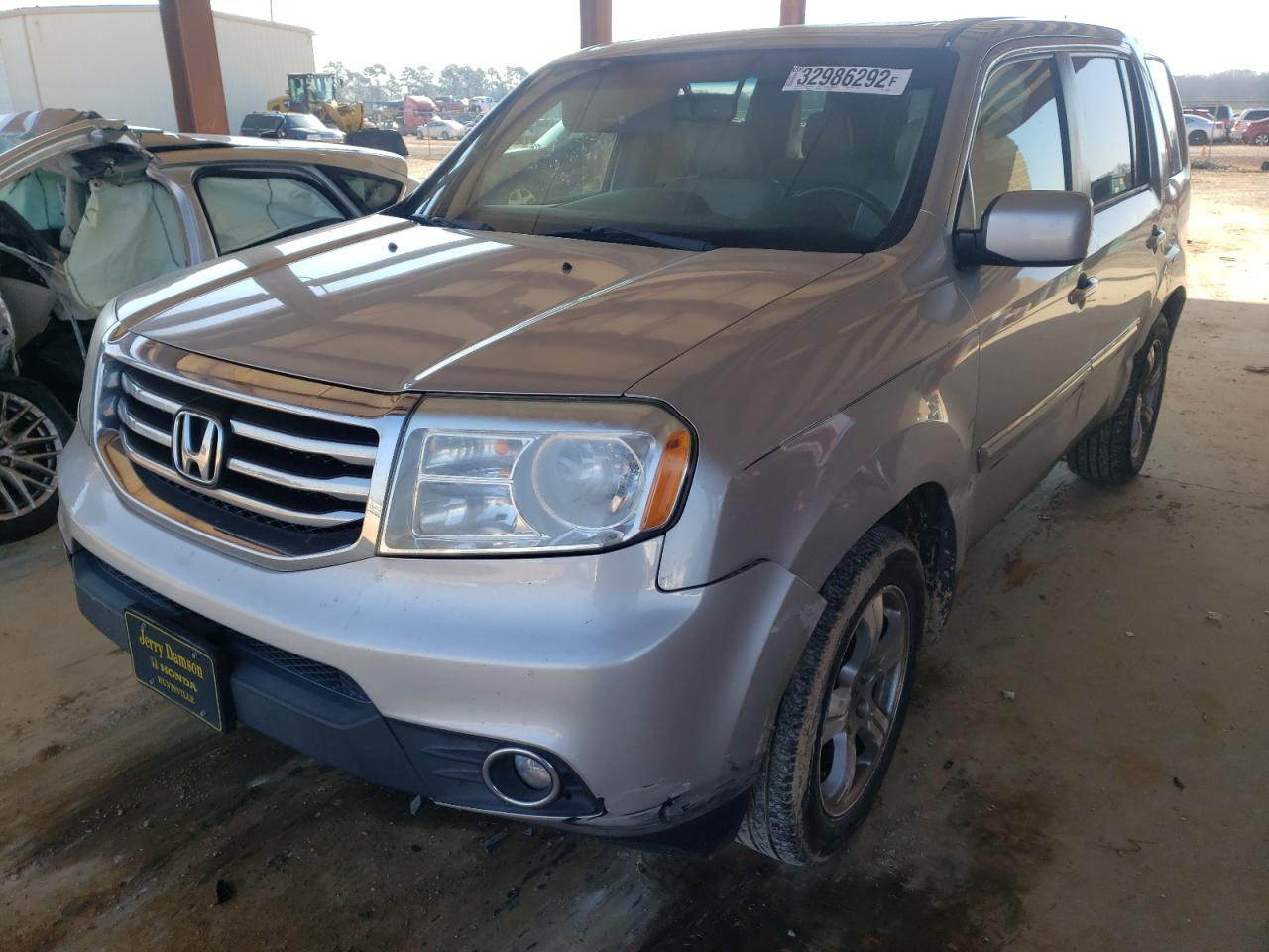 Photo 2 from auction – 2012 HONDA PILOT EXL with VIN 5FNYF4H5XCB050872
