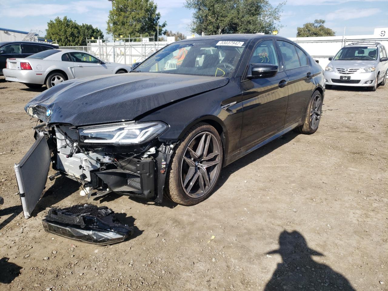 Photo 2 from auction – 2022 BMW M5 with VIN WBS83CH09NCH80582