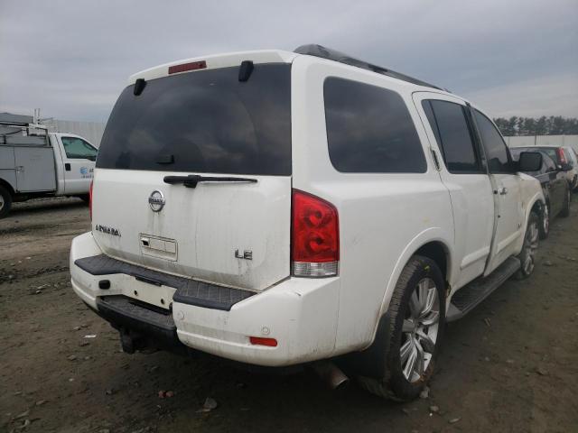Photo 4 from auction – 2008 NISSAN ARMADA SE with VIN 5N1AA08CX8N602723