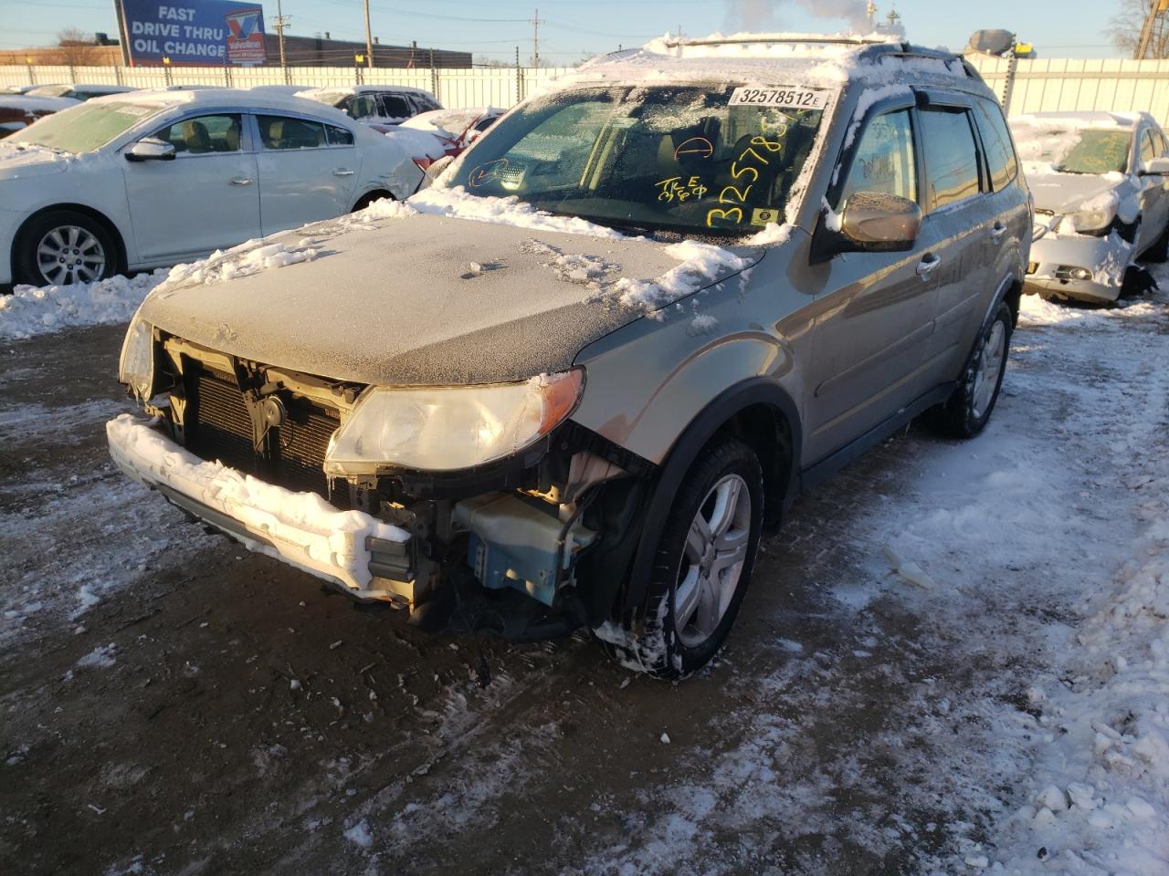 Photo 2 from auction – 2009 SUBARU FORESTER 2 with VIN JF2SH64649H713910