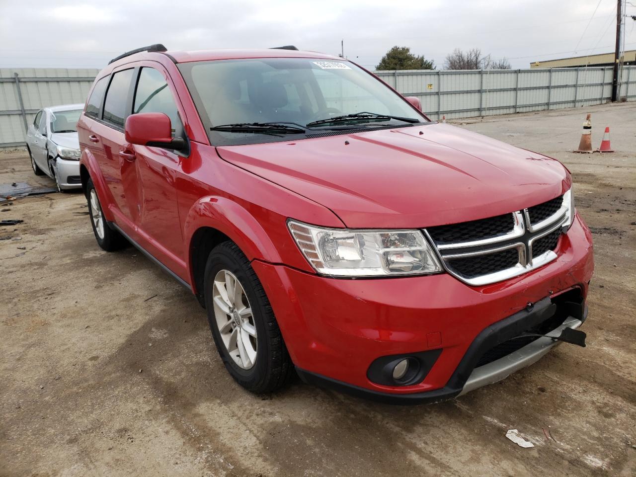 DODGE JOURNEY SX 2013 with VIN 3C4PDCBB0DT578935 - Photo from auction