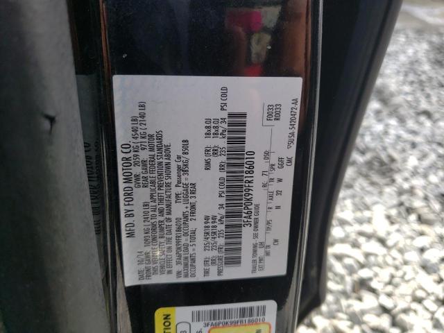 Photo 10 from auction – 2015 FORD FUSION TIT with VIN 3FA6P0K99FR186010