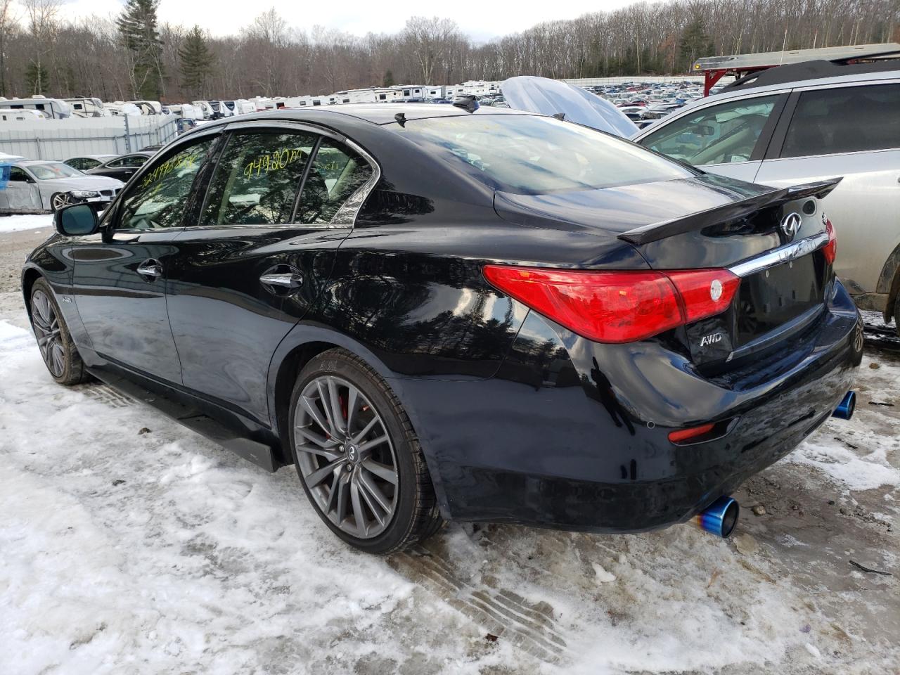 Photo 3 from auction – 2017 INFINITI Q50 RED SP with VIN JN1FV7AR7HM870191